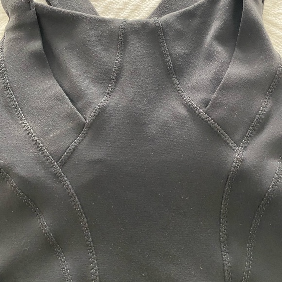 Lulemon black criss cross back tank top—— excellent condition! - Picture 6 of 9